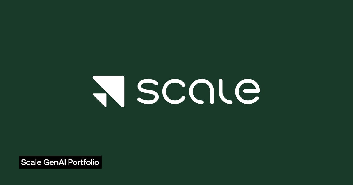 Scale GenAI Platform website preview