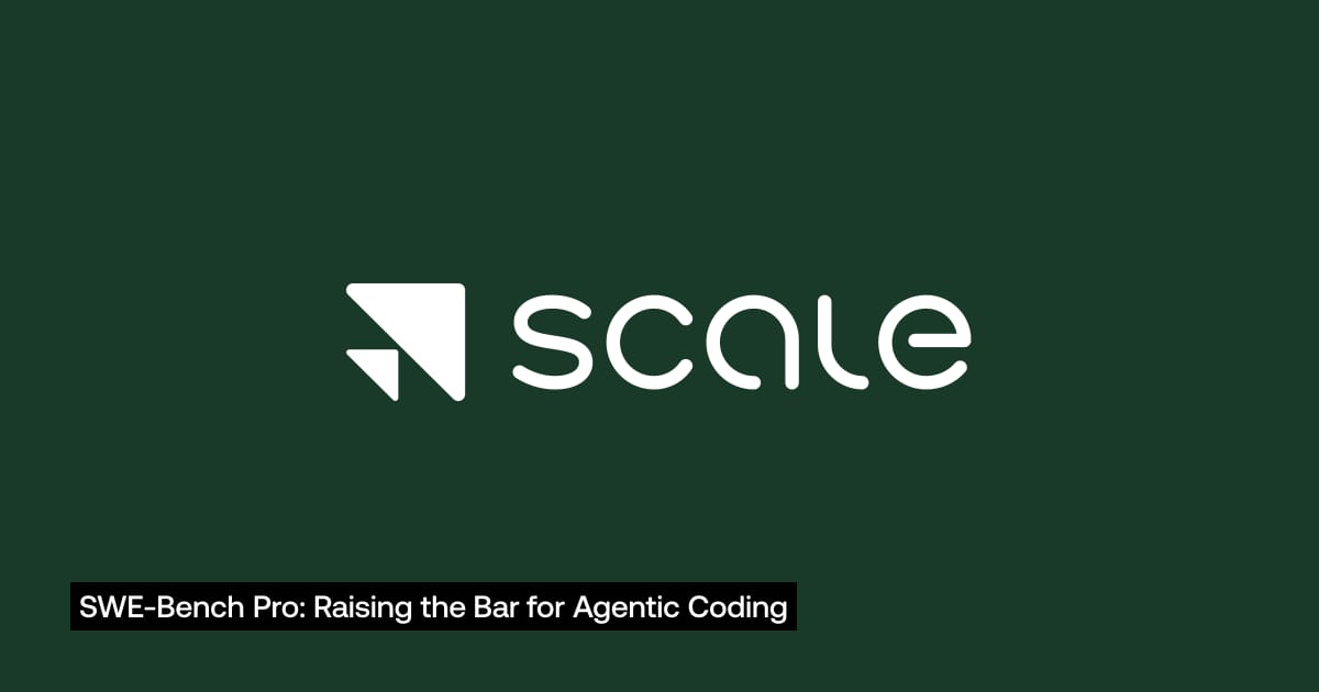 SWE-Bench Pro: Raising the Bar for Agentic Coding | Scale AI